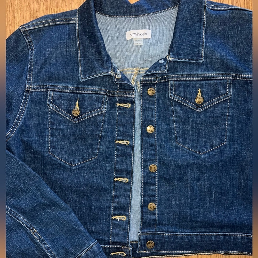 Calvin Klein Jean Jacket - Picture 3 of 5